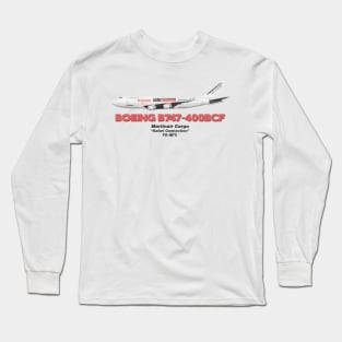 Boeing B747-400BCF - Martinair Cargo "Safari Connection" Long Sleeve T-Shirt